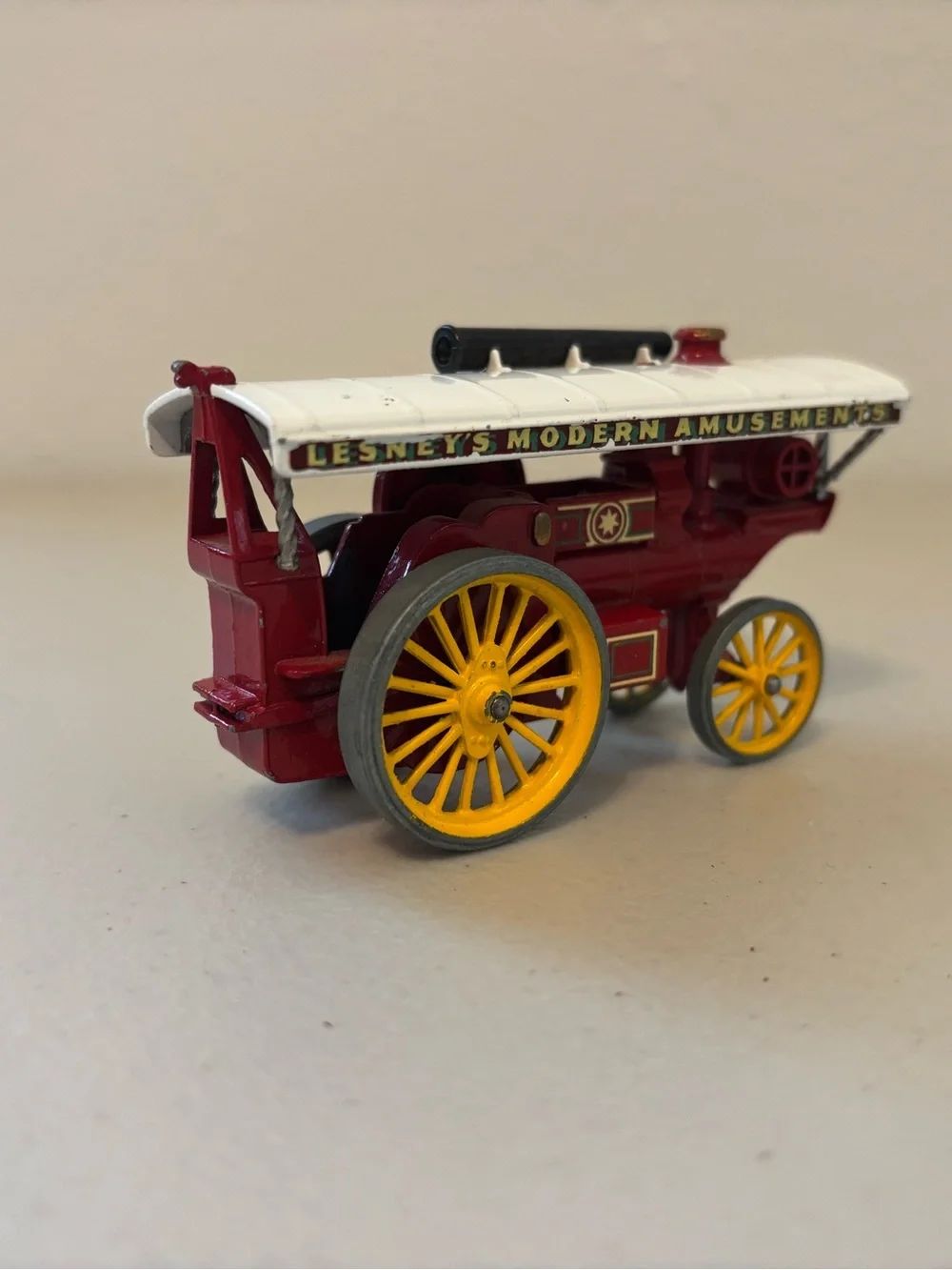 Lesney Modern Amusements Red & Yellow Toy Traction Engine